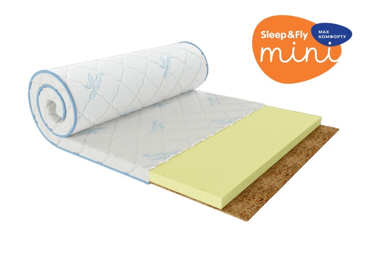 Ортопедичний міні-матрац Flex Кокос 2 в 1 1