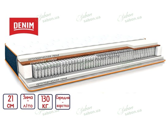 Ортопедический матрас Denim Bermuda  1