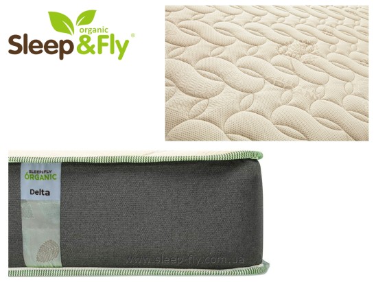 Ортопедический матрас Sleep&Fly Organic Delta 2