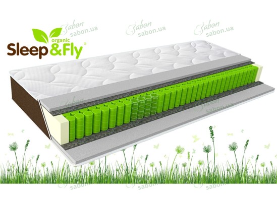 Ортопедический матрас Sleep&Fly Organic Epsilon 1