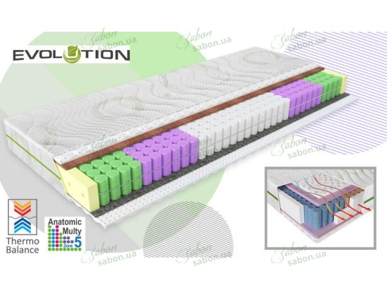 Ортопедичний матрац Evolution Fantasy Duo 1
