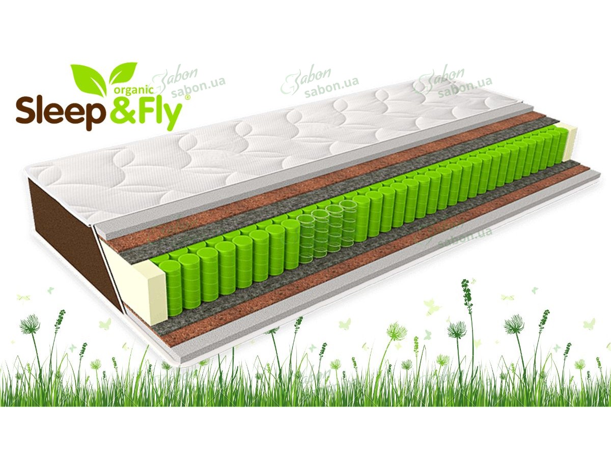 Ортопедичний матрац Sleep&Fly Organic Omega