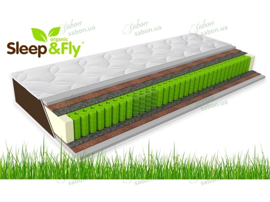 Ортопедический матрас Sleep&Fly Organic Verso 1