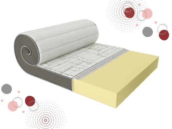 Ортопедический матрас Take&Go Slim Roll 2