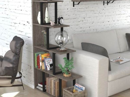 Современный стеллаж (L-160) 2