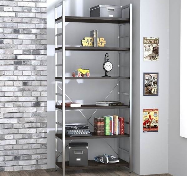 Современный стеллаж (L-190 new) 6 