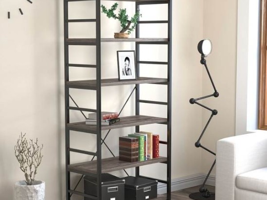 Современный стеллаж (L-190 new) 2