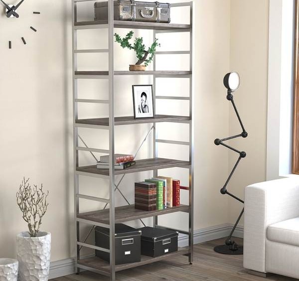 Современный стеллаж (L-190 new) 5 