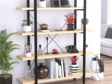 Сучасний стелаж Сінгл 4-1350