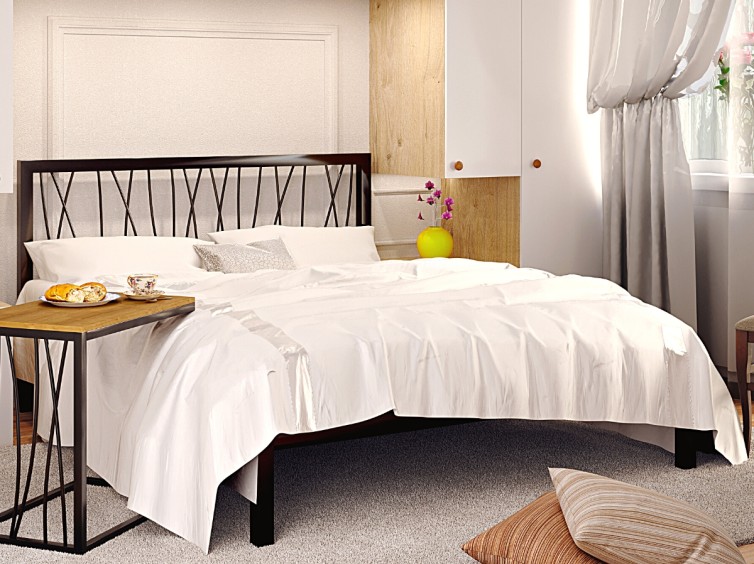 Металеве ліжко Бергамо-1 1