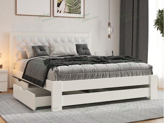 Дерев'яне ліжко Симфонія Люкс 2