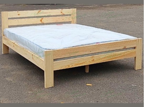 Деревянная кровать Классик без лака 2