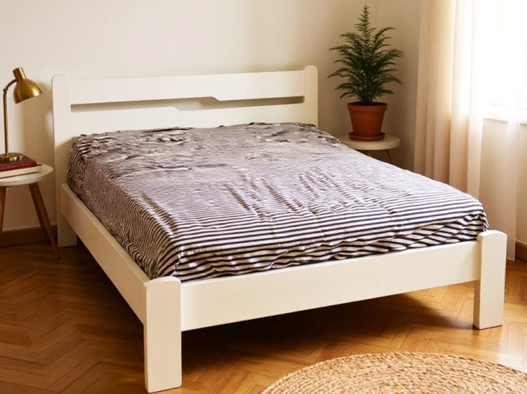 Дерев'яне ліжко Айріс БЕД 1