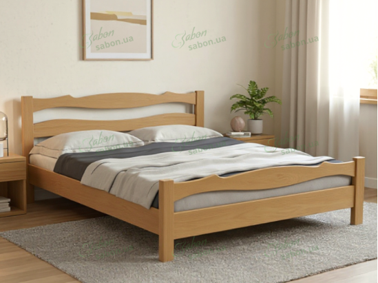 Дерев'яне ліжко Венера 2