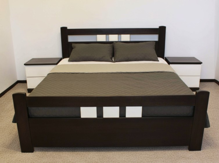 Деревянная кровать Геракл с ящиками 2 