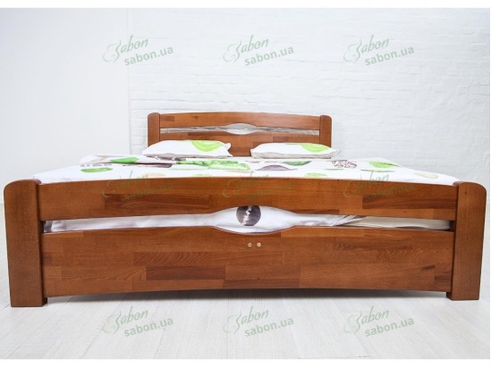 Деревянная кровать Нова с изножьем 2 