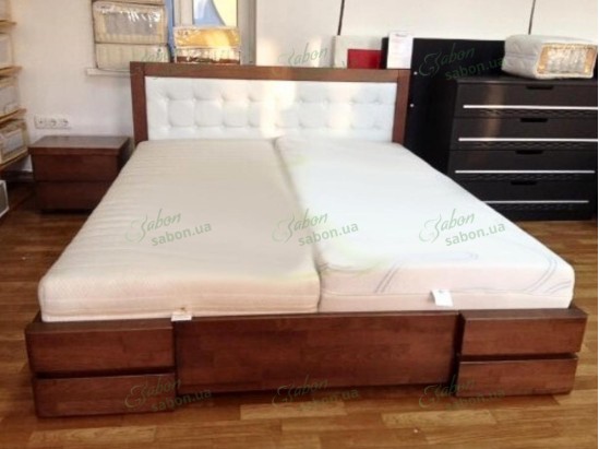 Дерев'яне ліжко Регіна-вільха 2