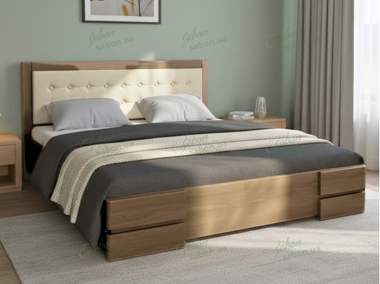 Дерев'яне ліжко Регіна-сосна 2 