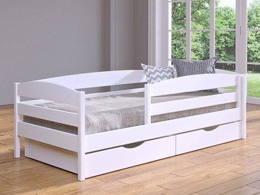 Дитяче ліжко Нота плюс з натурального дерева