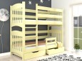 Дерев'яне двоярусне ліжко-трансформер Меліса-вільха 12