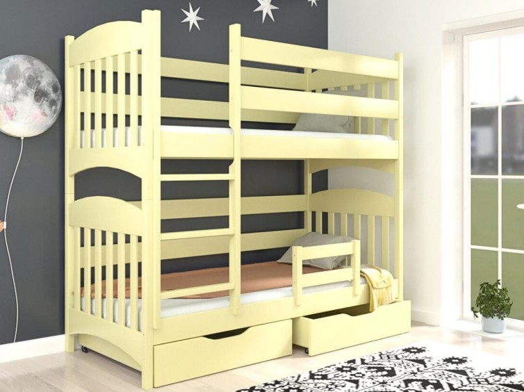 Дерев'яне двоярусне ліжко-трансформер Меліса-вільха 2 
