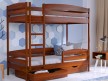 Дерев'яне двоярусне ліжко-трансформер Соня дует Люкс 17