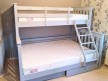 Дерев'яне двоярусне ліжко-трансформер Скандинавія 2