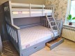 Дерев'яне двоярусне ліжко-трансформер Скандинавія 2