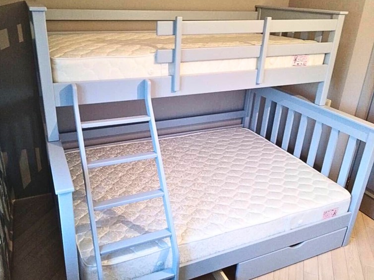 Деревянная двухъярусная кровать-трансформер Скандинавия 9 