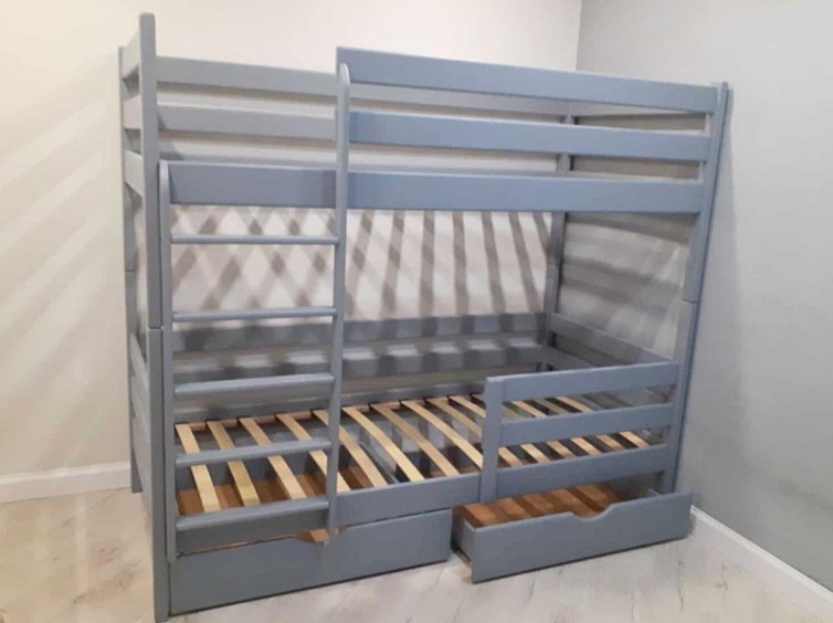 Деревянная двухъярусная кровать-трансформер Нота дуэт 2 