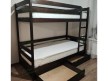 Дерев'яне двоярусне ліжко-трансформер Нота дует 10