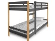 Дерев'яне двоярусне ліжко Твін 12