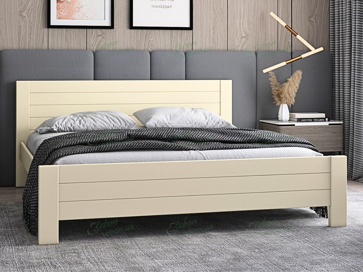 Деревянная кровать Дакар