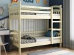 Дерев'яне двоярусне ліжко-трансформер Лаккі сосна 16
