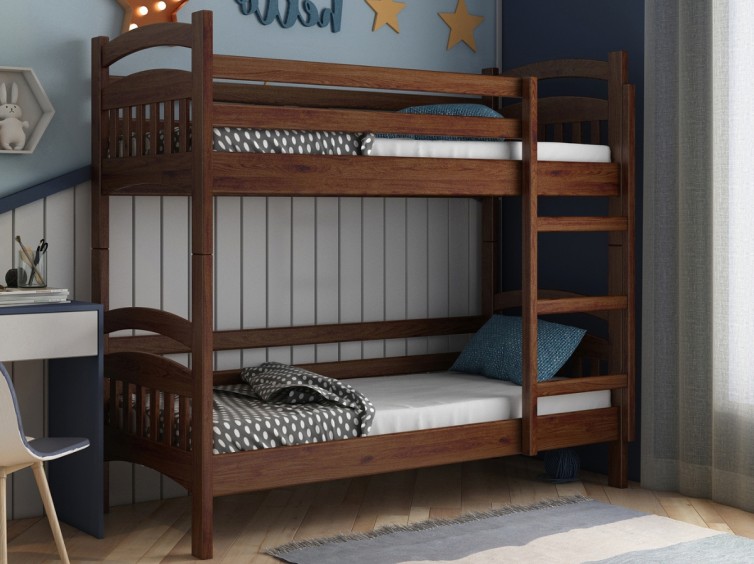 Деревянная двухъярусная кровать-трансформер Лакки сосна 7 