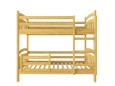 Деревянная двухъярусная кровать-трансформер Лакки сосна 110