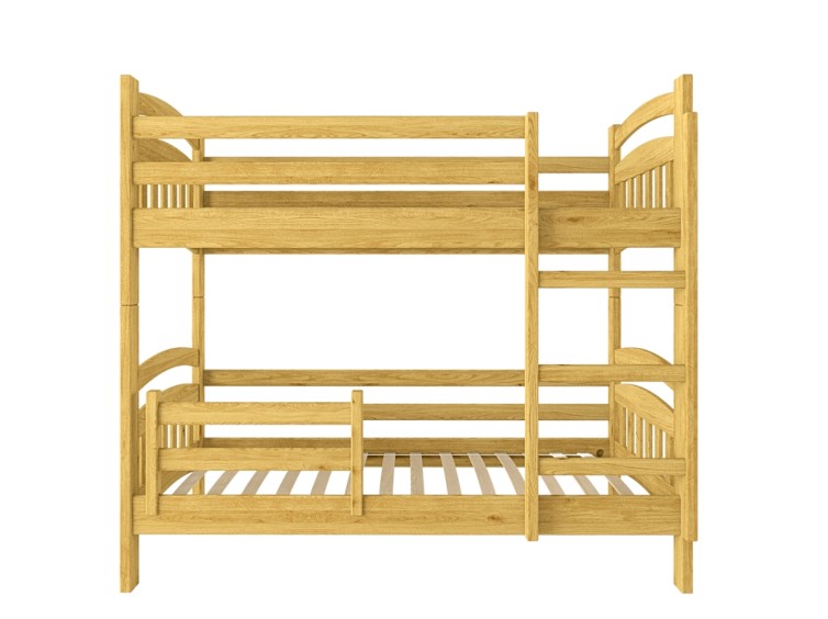 Деревянная двухъярусная кровать-трансформер Лакки сосна 10 