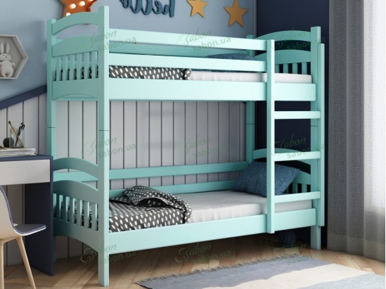 Деревянная двухъярусная кровать-трансформер Лакки сосна 2