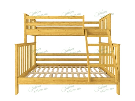 Дерев'яне двоярусне ліжко Остін 9 