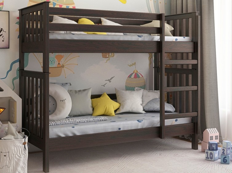 Деревянная двухъярусная кровать-трансформер Феникс 8 
