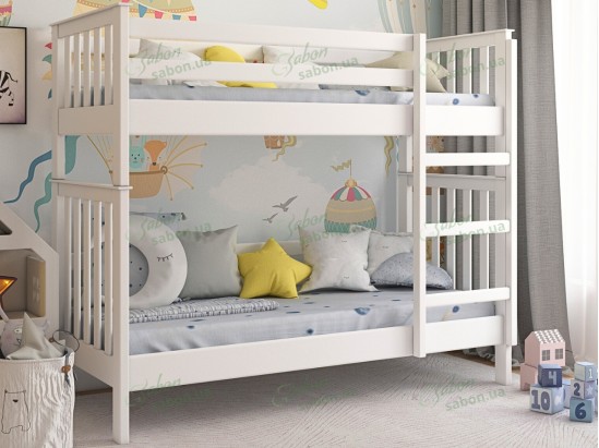 Дерев'яне двоярусне ліжко-трансформер Фенікс 2 