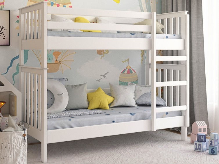 Дерев'яне двоярусне ліжко-трансформер Фенікс 2 