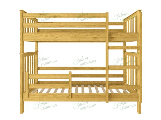 Деревянная двухъярусная кровать-трансформер Феникс 2