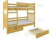 Деревянная двухъярусная кровать-трансформер Феникс 2