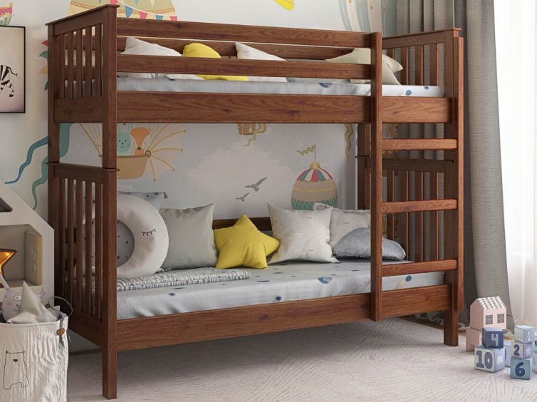 Деревянная двухъярусная кровать-трансформер Феникс 7 