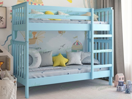 Дерев'яне двоярусне ліжко-трансформер Фенікс 1