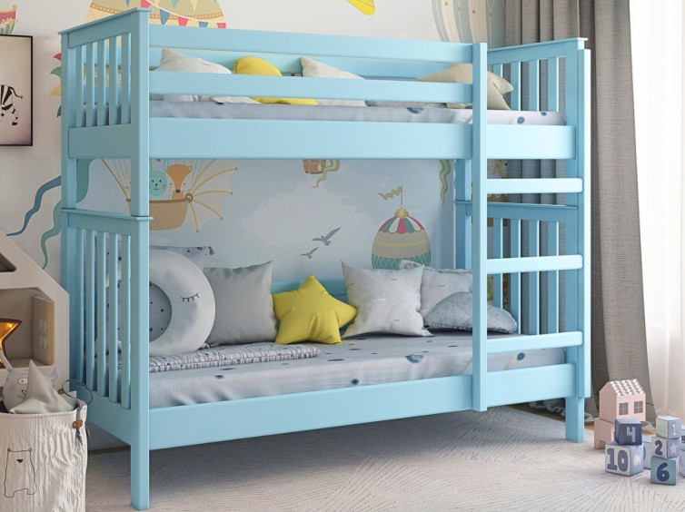 Дерев'яне двоярусне ліжко-трансформер Фенікс 1