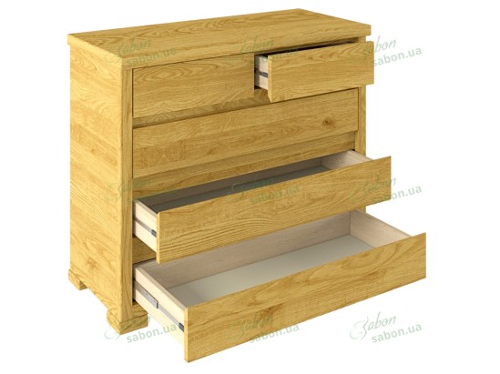 Комод Тесса 2 з натурального дерева 2