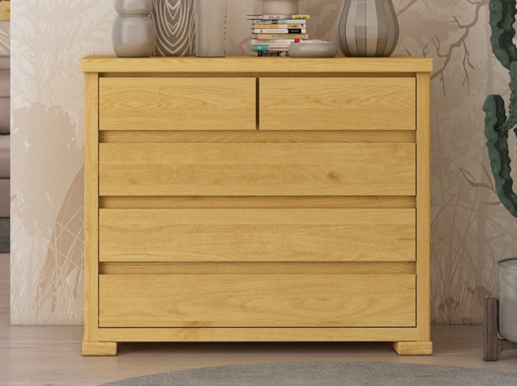 Комод Тесса 2 з натурального дерева 5 