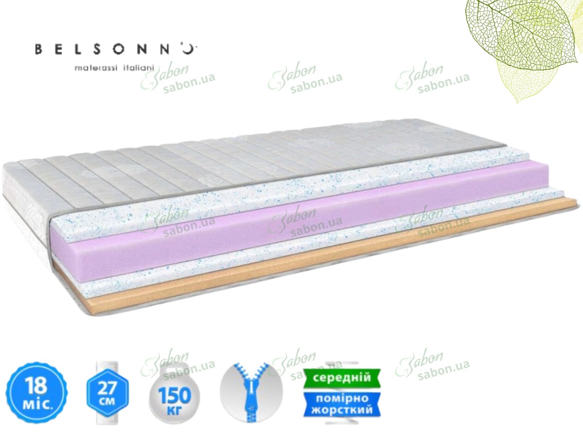 Ортопедичний матрац Belsonno Verde III Ортопедичний матрац Belsonno Verde III